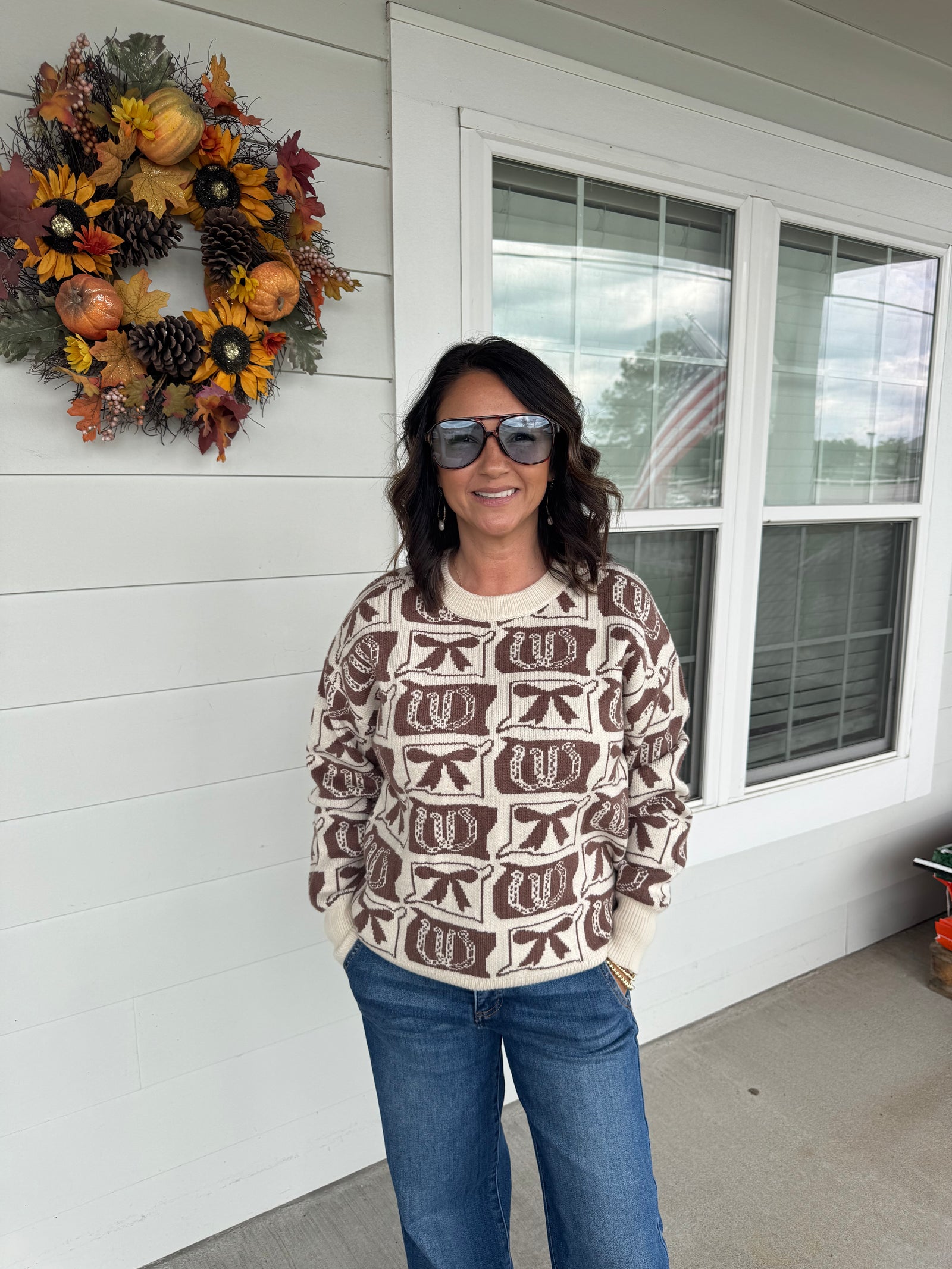 Western Style Sweater