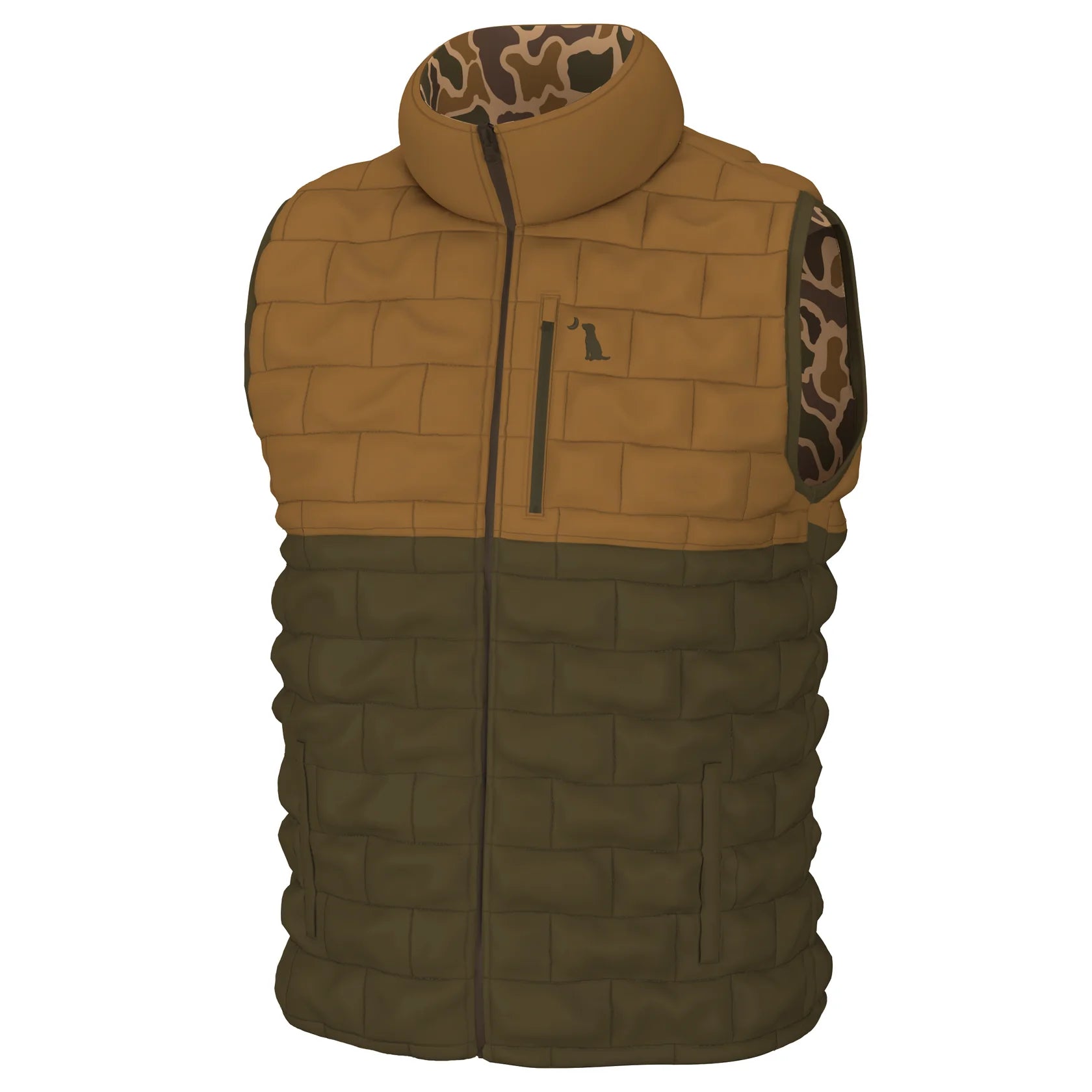 Duck Down Reversible Vest