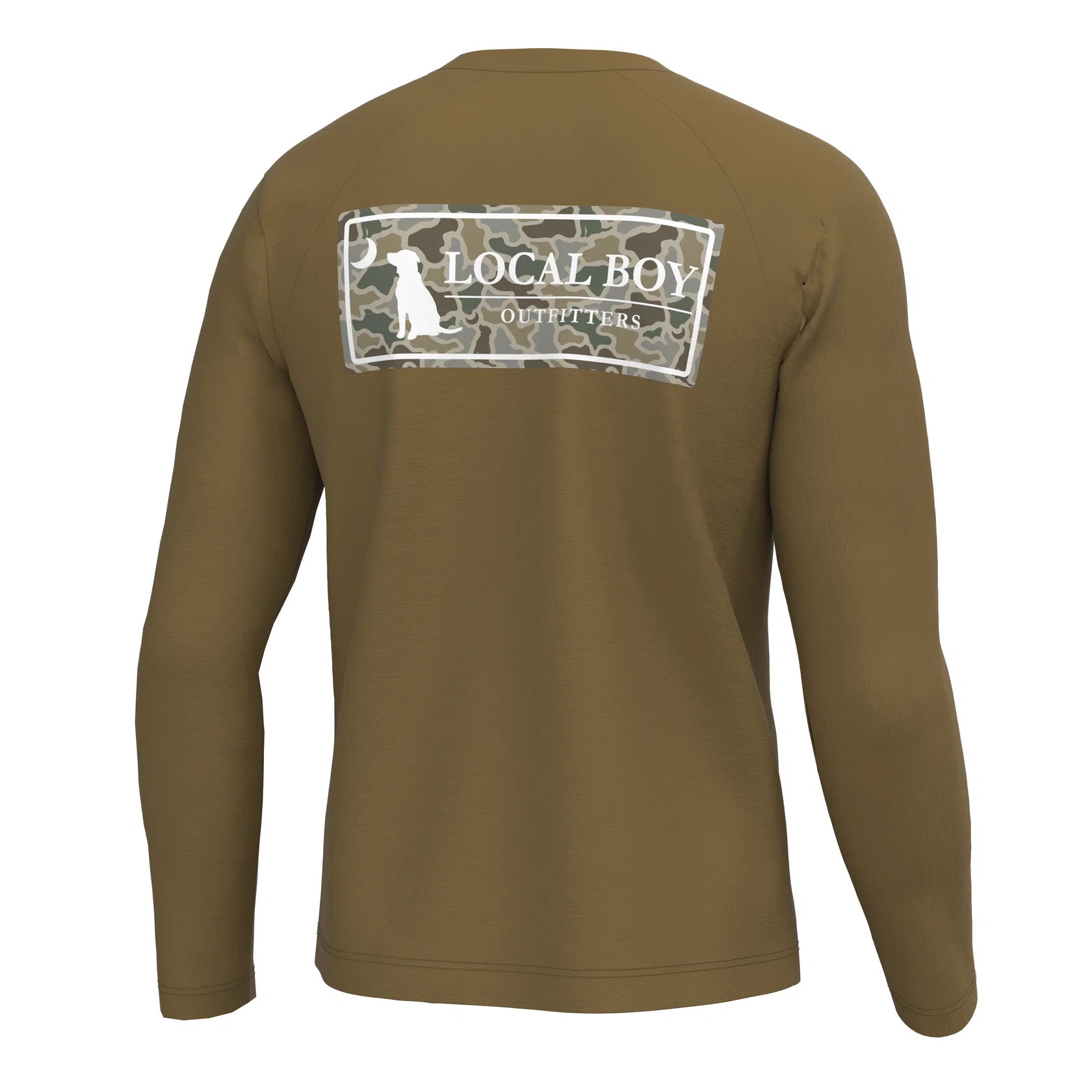 Local Boy Long Sleeve Heather Blend Crewnecks