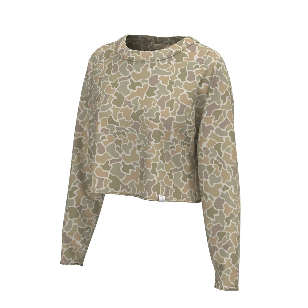 Local Girl Long Sleeve Boxy Cropped Tee
