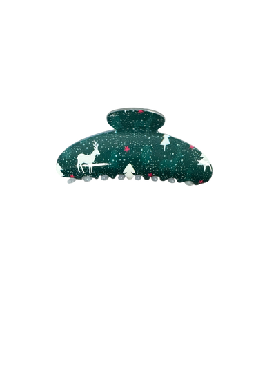 Christmas Claw Clips