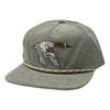 Local Boy Youth Canavas Back Corduroy Hats - Agave