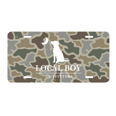 Local Boy License Plate