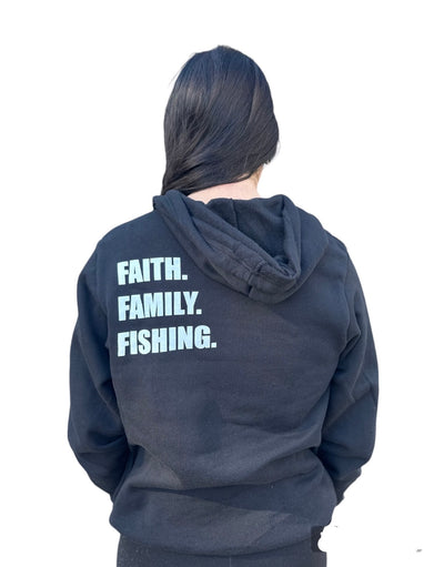 Faith Family Fishing Hoodie