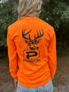 Phantom Orange Long Sleeve Pocket Shirt