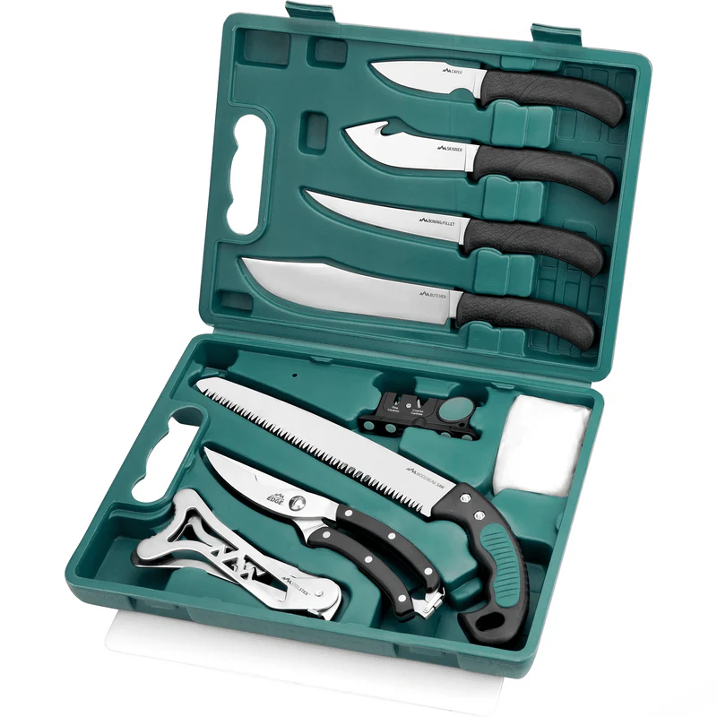 Outdoor Edge GamePro 11 Piece Game Processing Knife Set
