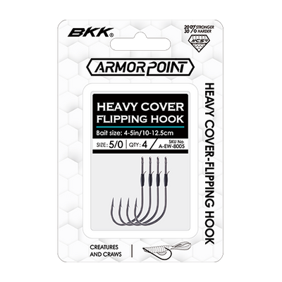 BKK Armor Point Heavy Cover Flipping Hooks