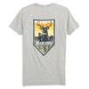 Heybo Deer On Sheild T-Shirt