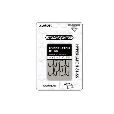 BKK Hyperlatch 81-SS Treble Hooks