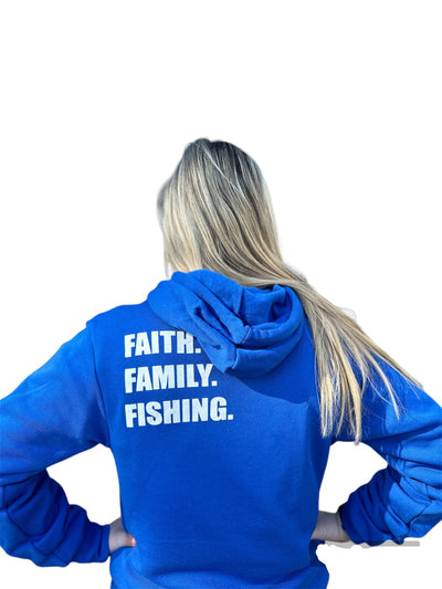 Faith Family Fishing Hoodie