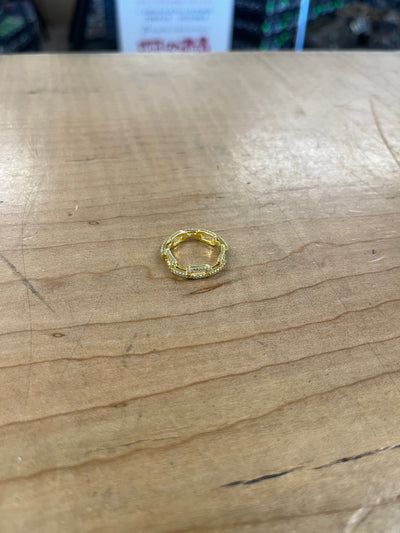 Gold Chain Ring