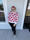 "Love You More" Pearl Valentine's Day Sweater