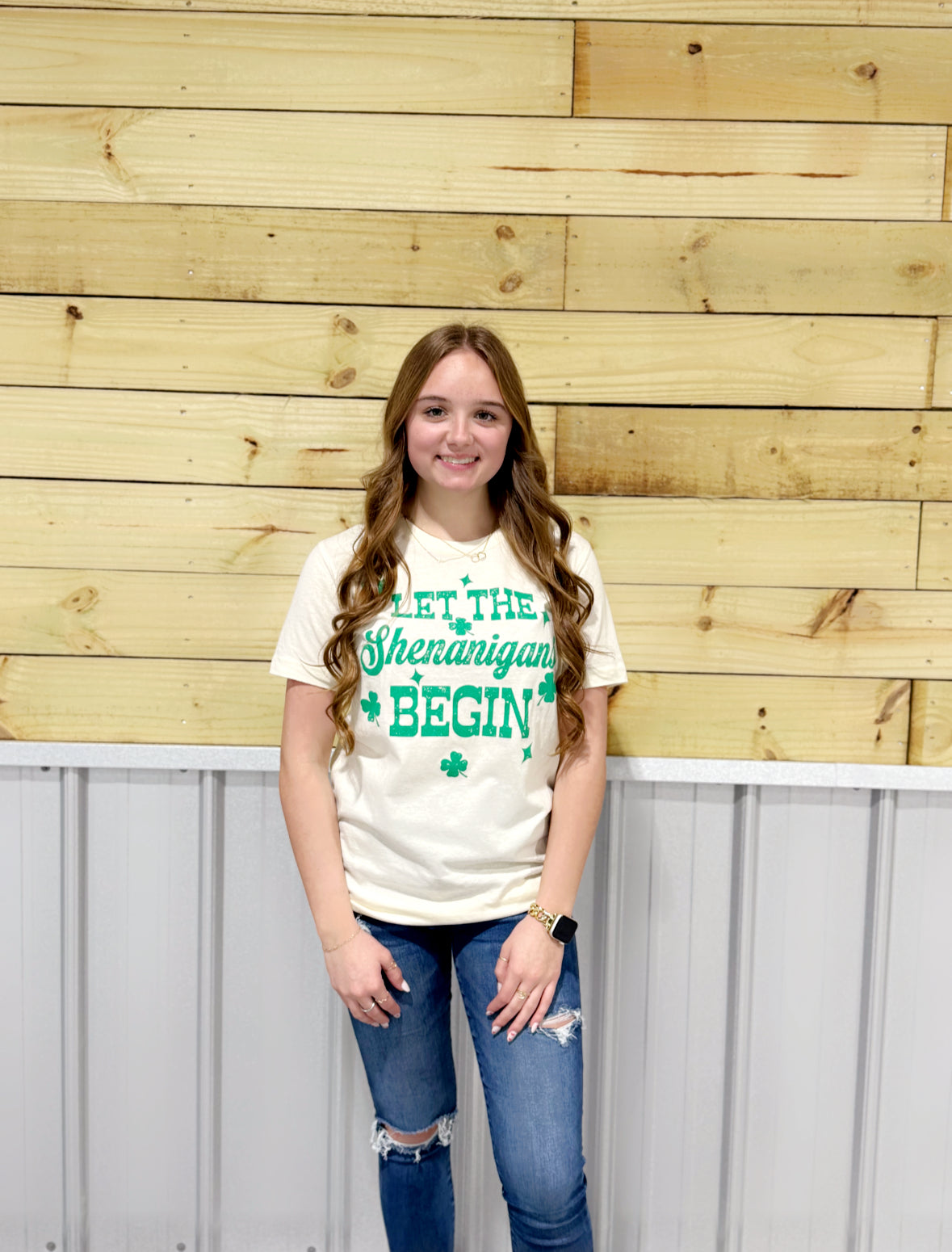 "Let The Shenanigans Begin" Saint Patricks Day Shirt