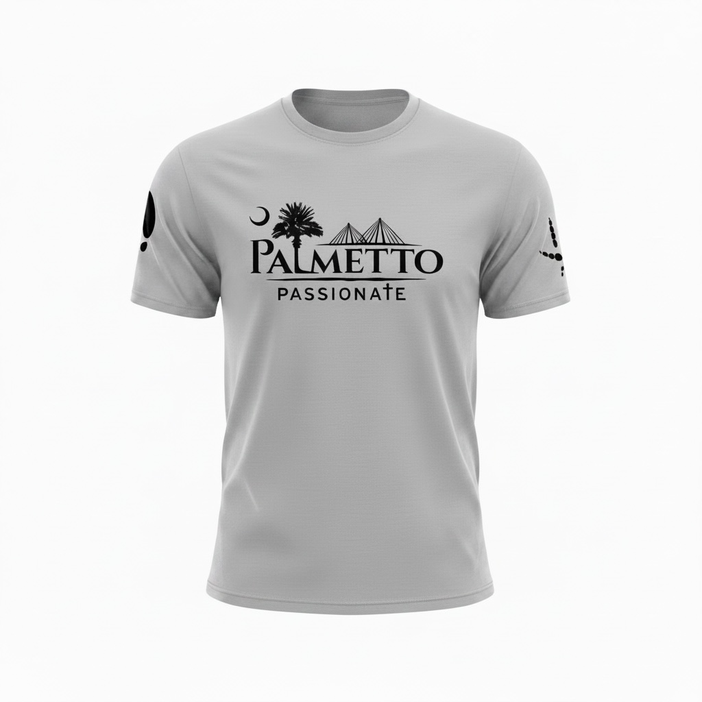 Palmetto Passionate Cotton Short Sleeve Tee