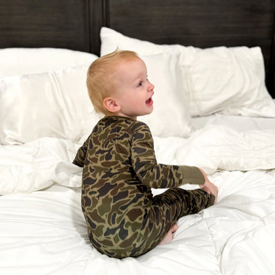 Old South Thicket Camo Onesie - Bamboo Sleeper
