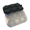 TOADFISH Silicone 6-Pack Ice Ball Freezer Tray