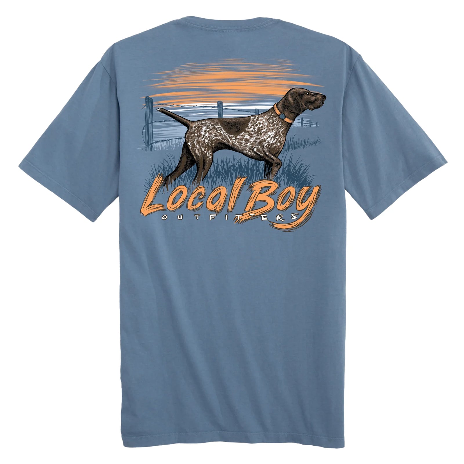 Local Boy Toddler GSP Sunset T-Shirts