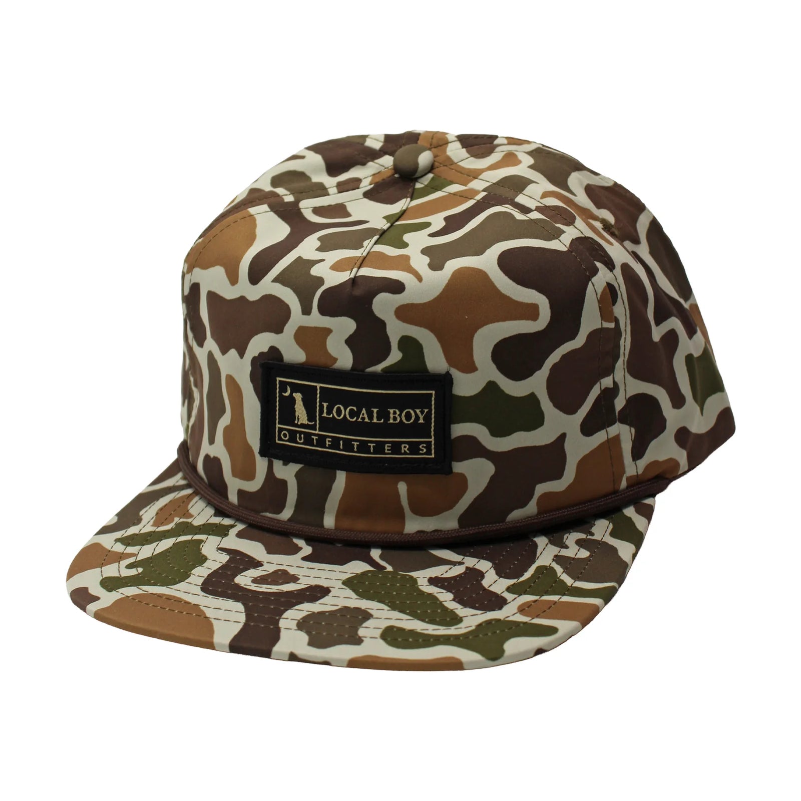 Local Boy Woven Label Low Profile Rope Hats - Localflage Vintage