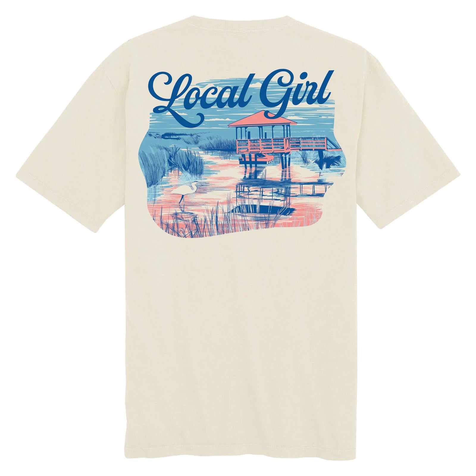 Local Girl Heron Marsh T-shirts