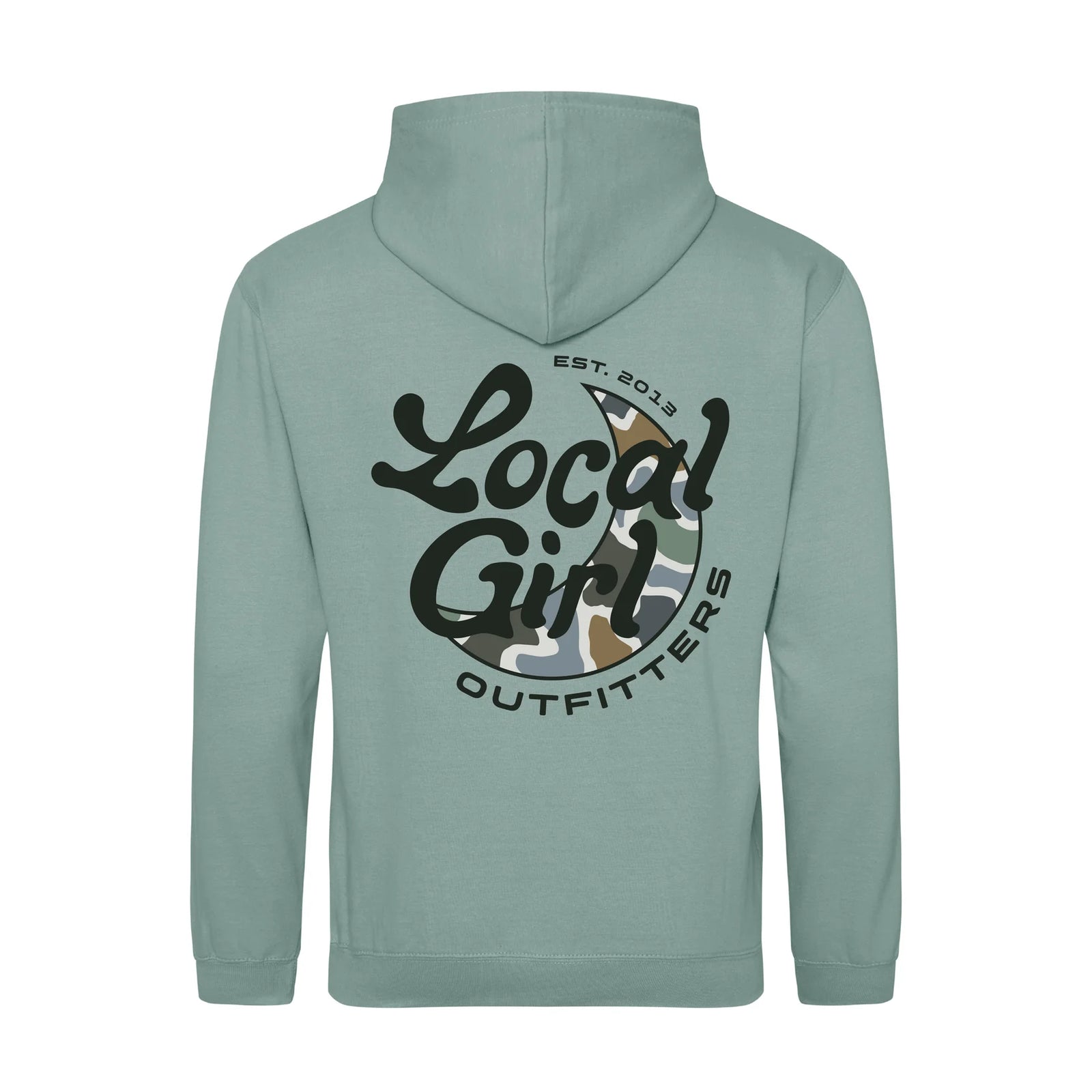 Local Girl Youth Brushwood Hoodies - Bluff Groovy Moon