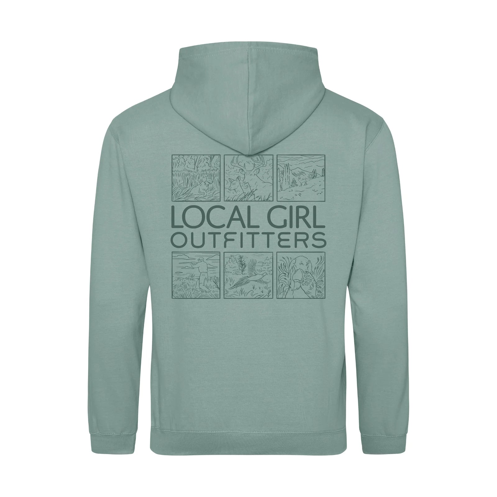 Local Girl Brushwood Hoodies - Field & Forest