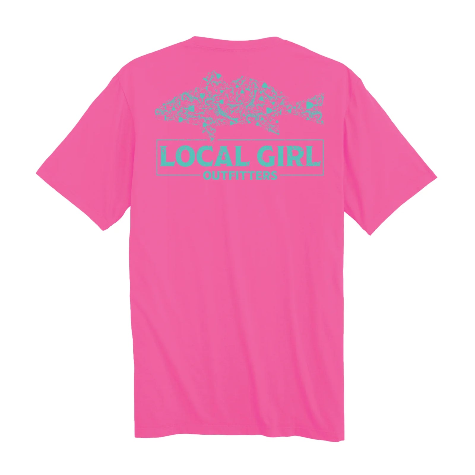 Local Girl's Redfish Lures T-Shirts