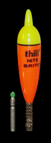 Thill Night Brite Float, 4'' Red 1pk