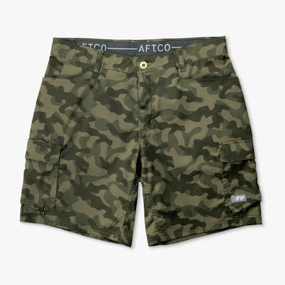 AFTCO Deckhand Camo Shorts