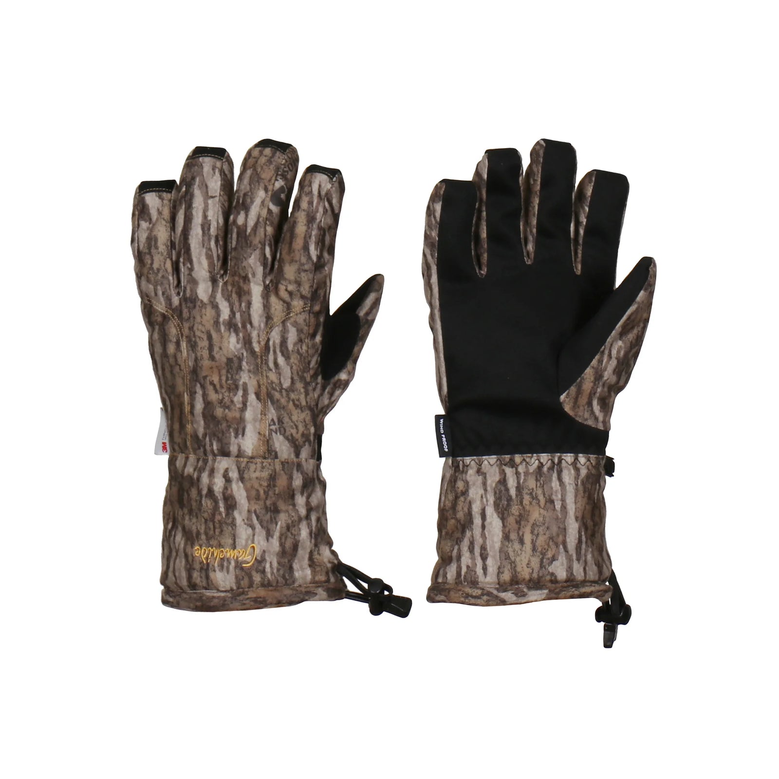 Gamehide Youth Day Break Gloves - Mossy Oak New Bottomland