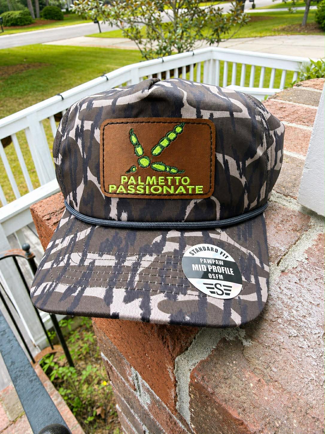 Palmetto Passionate Men's 7 Panel Hat