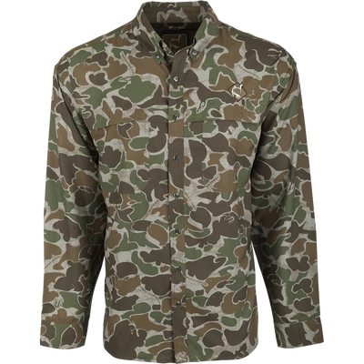 Drake Men's Mesh Back Flyweight Shirt 2.0