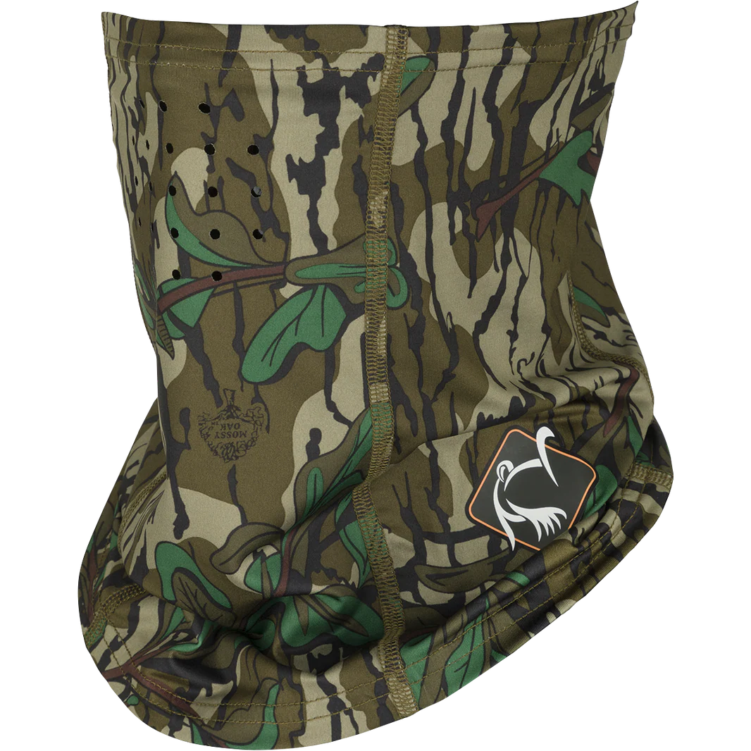 Drake Youth Performance Face Mask - Greenleaf