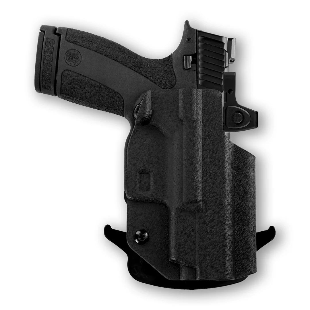 We The People Smith & Wesson M&P Shield X No Thumb Safety Red Dot Optic Cut OWB Holster