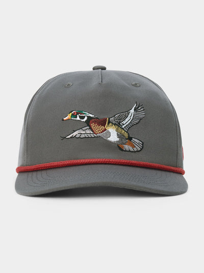 Duck Camp Wood Duck Hats - Charcoal