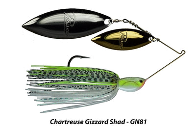 Picasso INVIZ-R-Wire Double Willow Spinnerbait