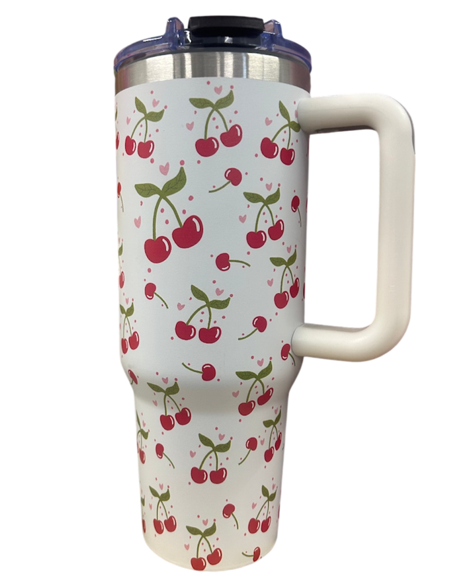 Cherry 40 oz tumbler