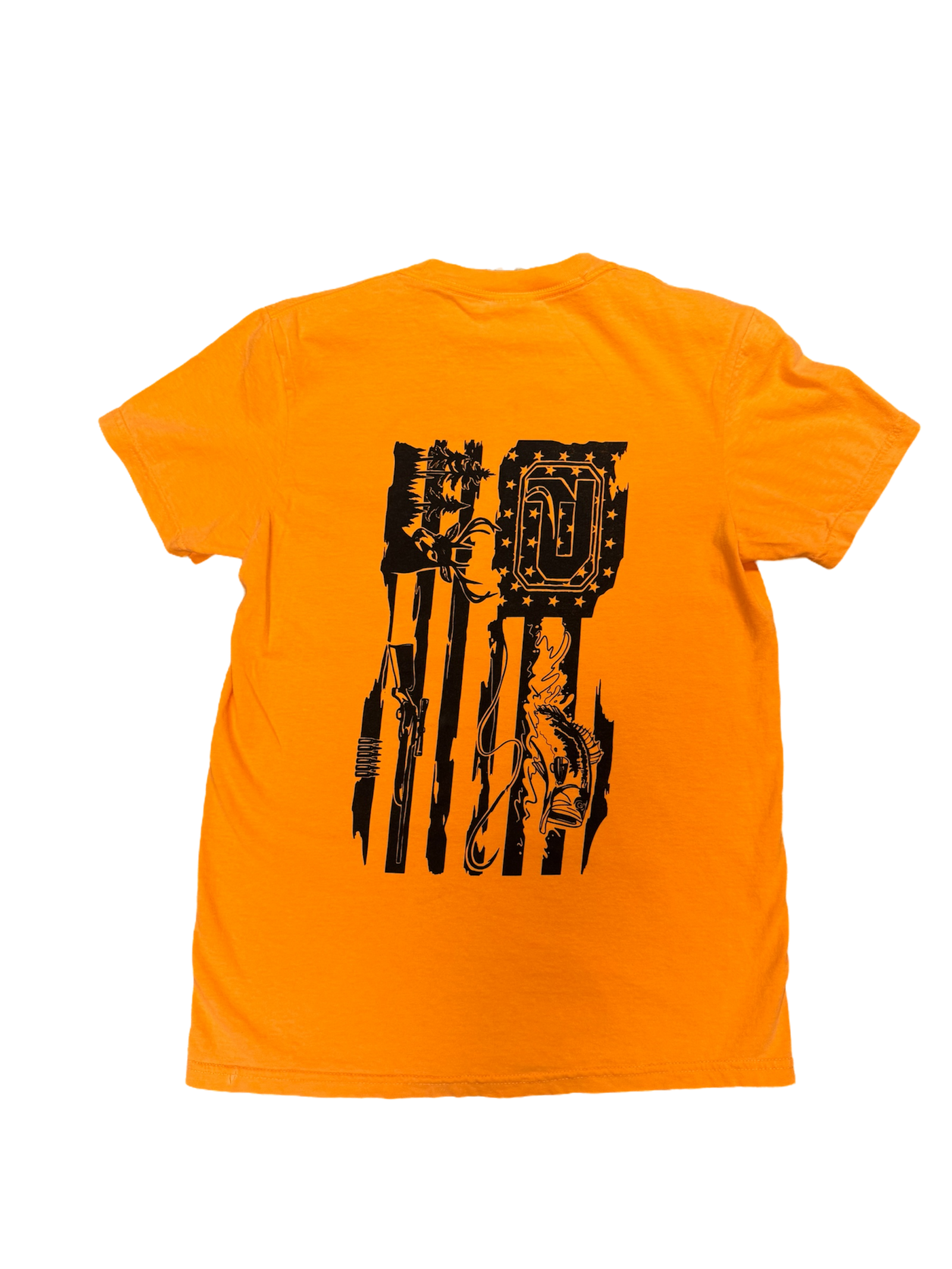 Phantom Orange Hunting Tee w/Pocket