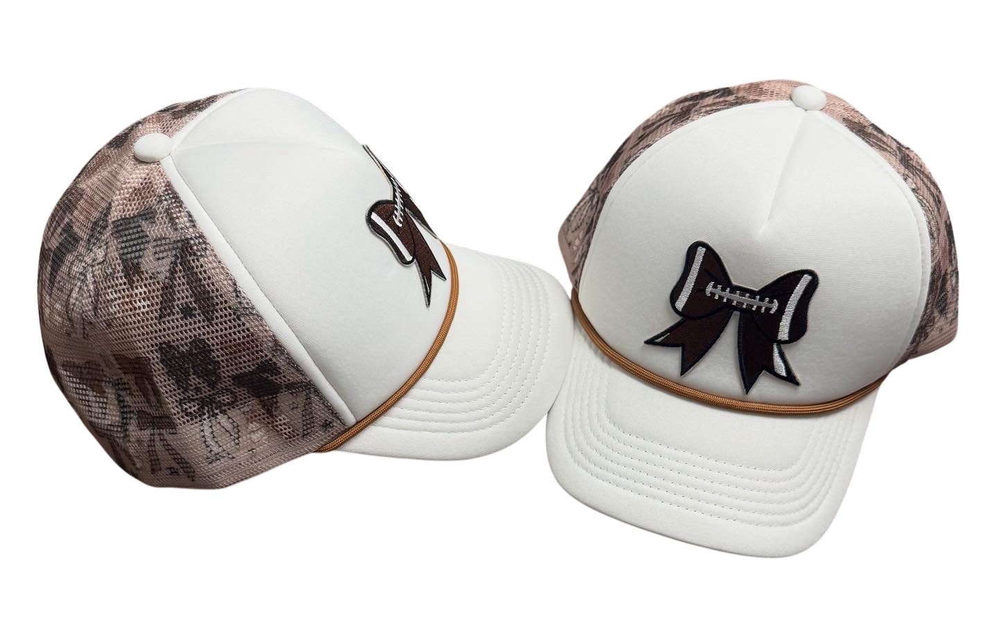 Football Game Day Bow Hat