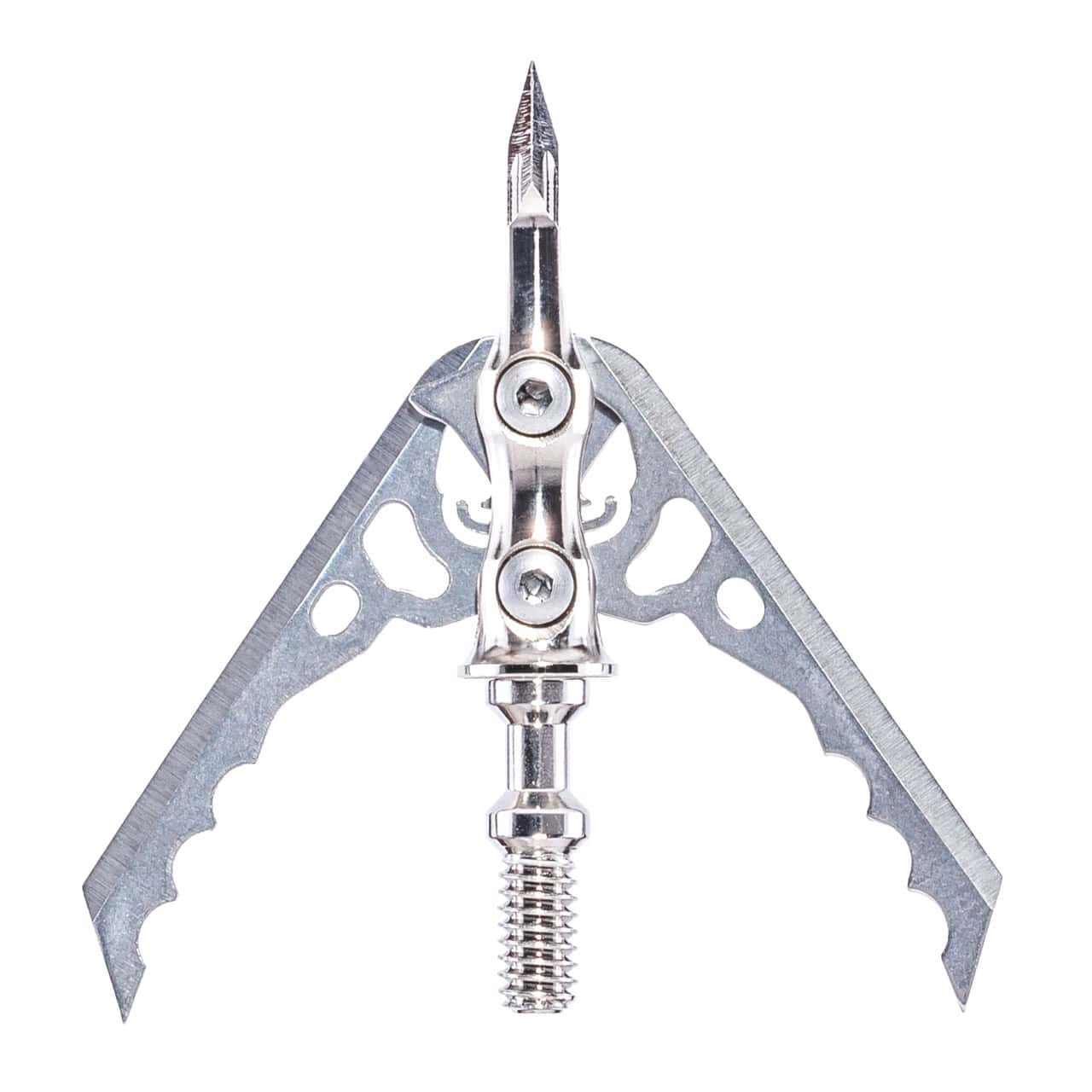 Rage Broadheads 2 Blade 1.75″ Expandable Cut Hypodermic NC +P 100 Grain 3 Pack