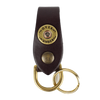 Over Under Leather Key Fob