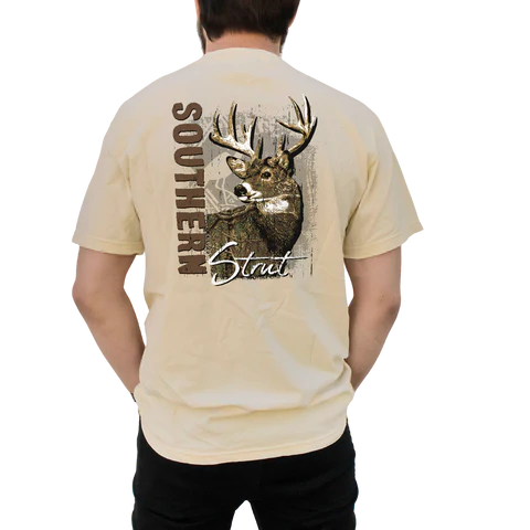 Southern Strut Camo Buck T-Shirts