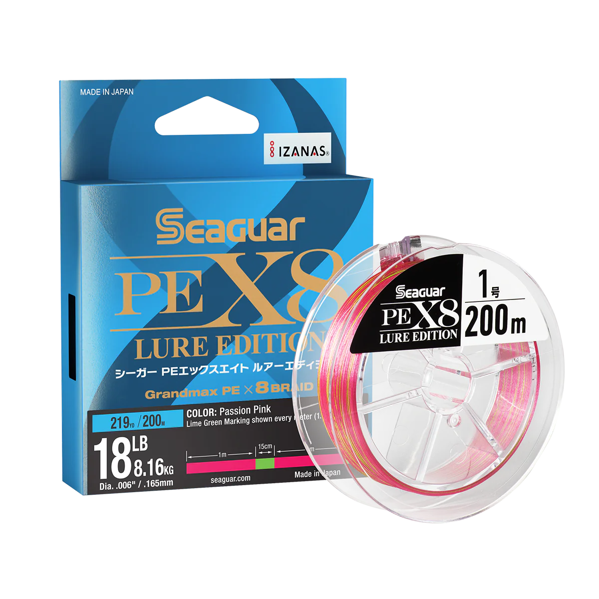 Seaguar Exclusive JDM PEX8 Micro Braid