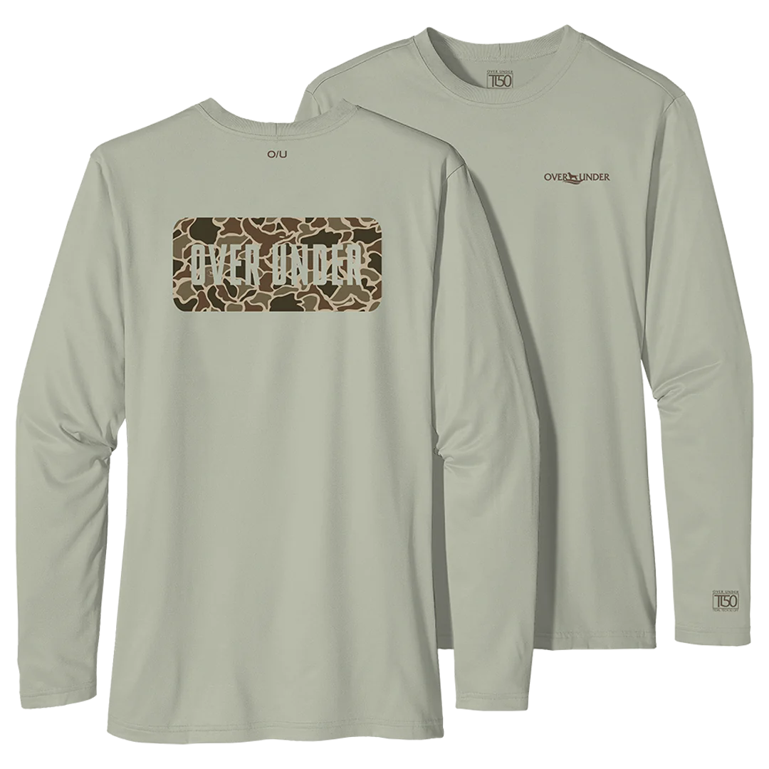 Over Under L/S Tidal Tech Duck Camo Badge
