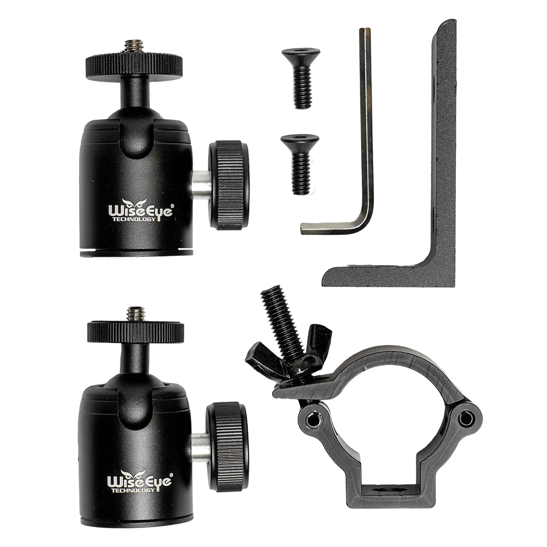 WiseEye T-Post Double Ballhead Mount (Maverick II)