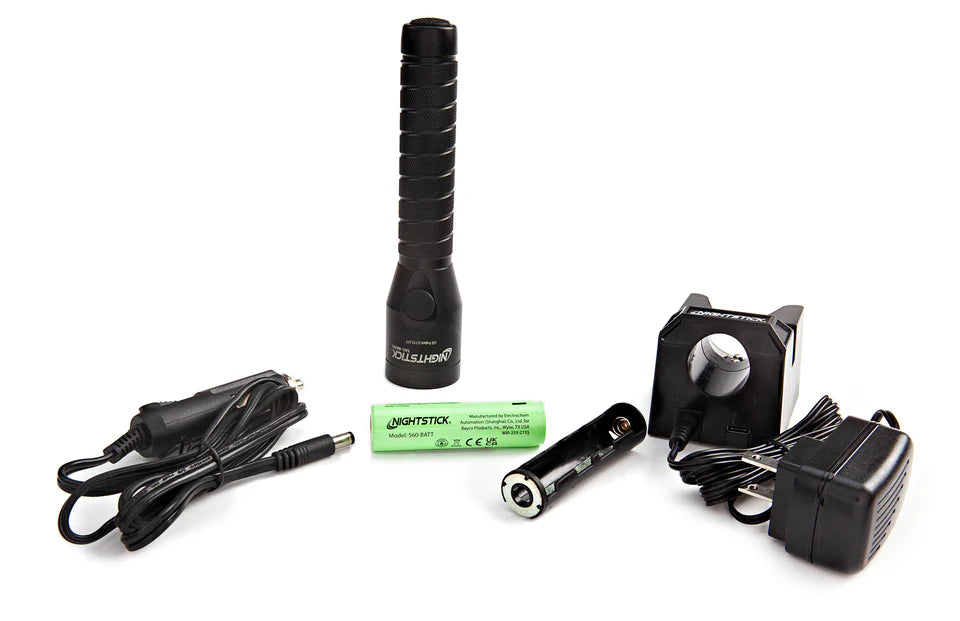 Nightstick Dual Switch Rechargable Tactical Flashlights