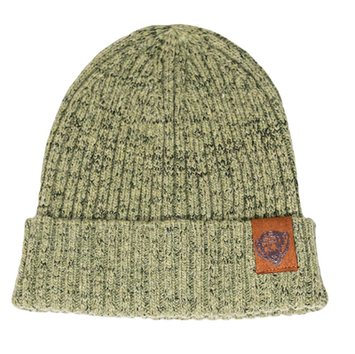 Fish Monkey Wooly Head Ribbed Knit Wool Beanies