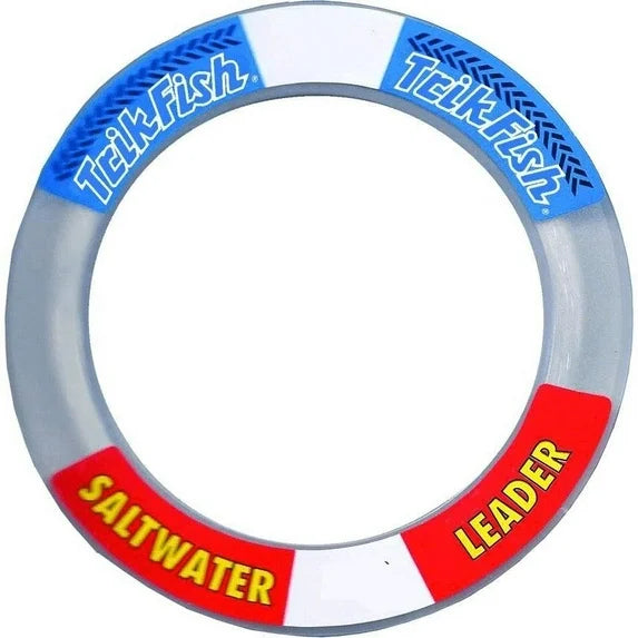 Trik Fish SWL0020001 Mono SW Leader Wrist Spool 200lb 100 Yards Clear