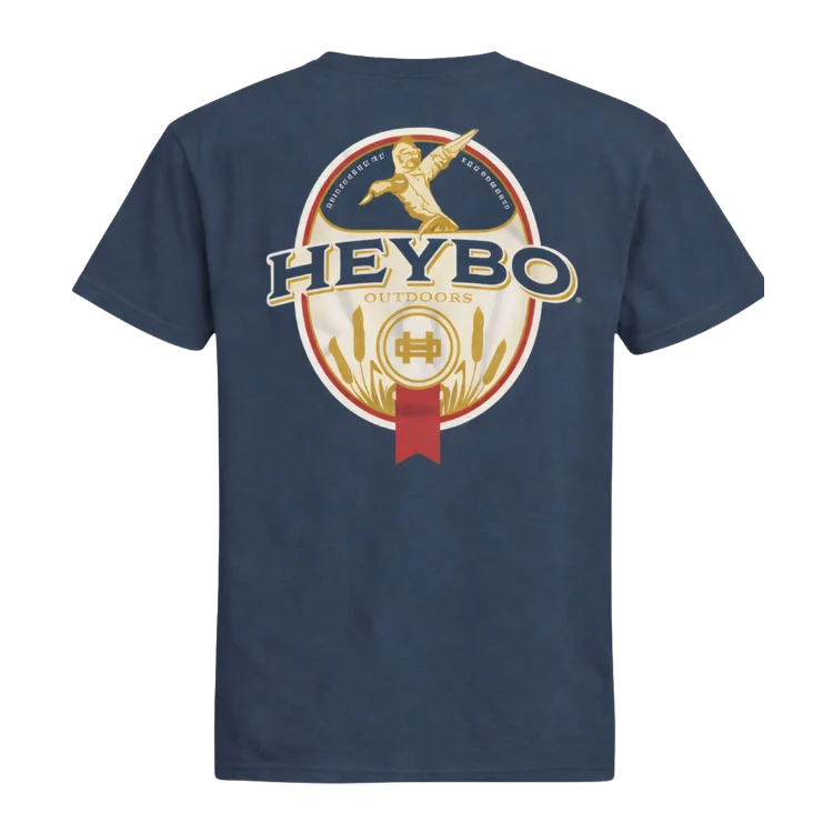 HEYBO Duck Label T-Shirts - Slate