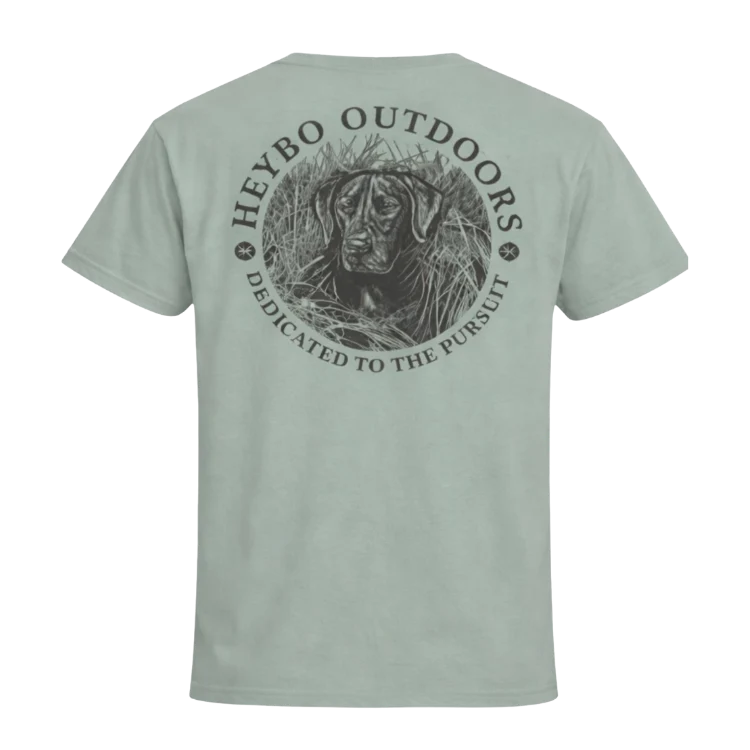 HEYBO Mae In Blind T-Shirts- Kale