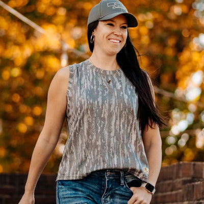 DSG Vintage Camo Muscle Tank - Faded Realtree Original